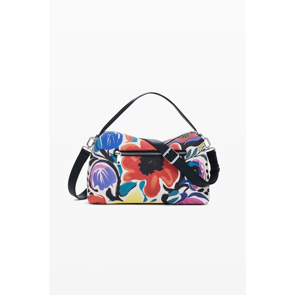 Sac à main à fleurs multicolore, DESIGUAL