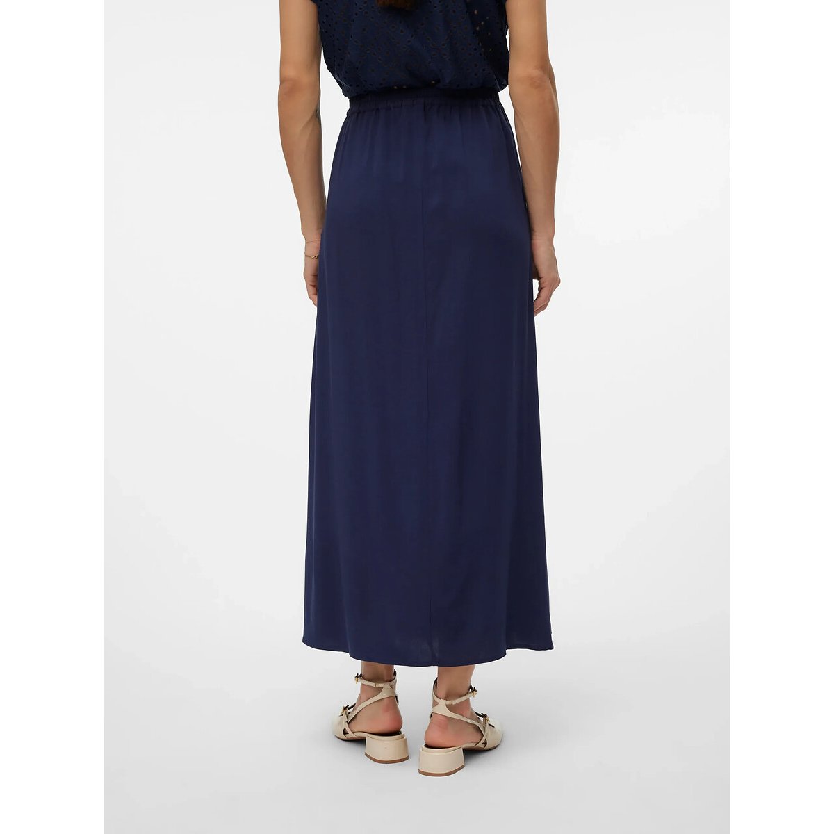 Printed Maxi Skirt navy, VERO MODA