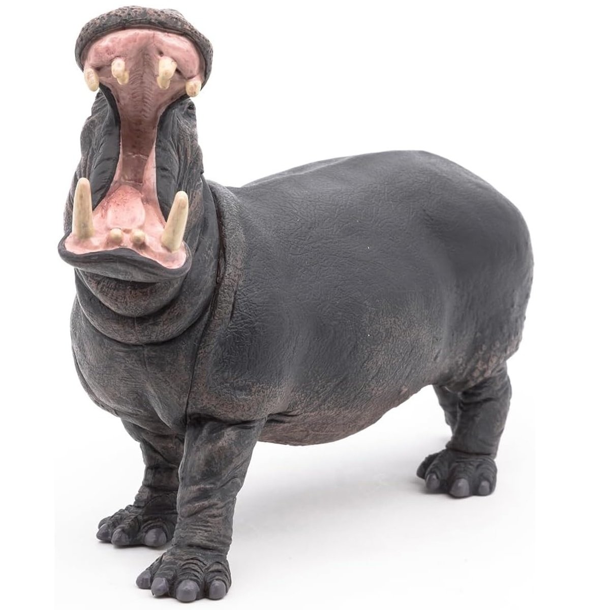 Figurine hippopotame marron, PAPO