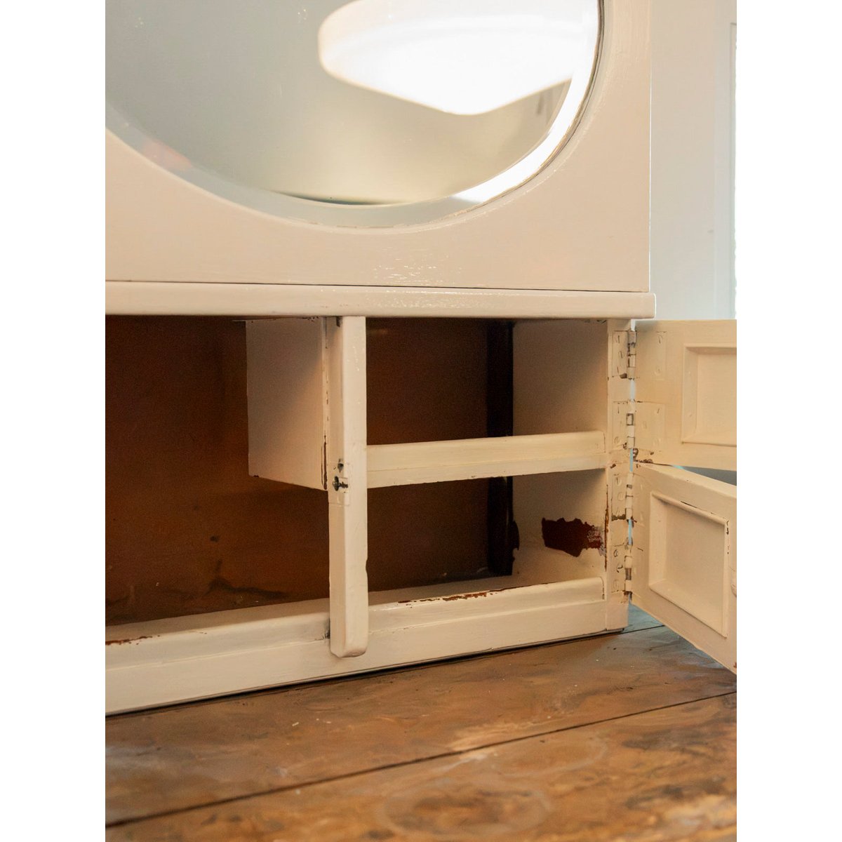 Armoire à pharmacie couleur crème Magda N°736 - Bon état crème, DEBONGOUT
