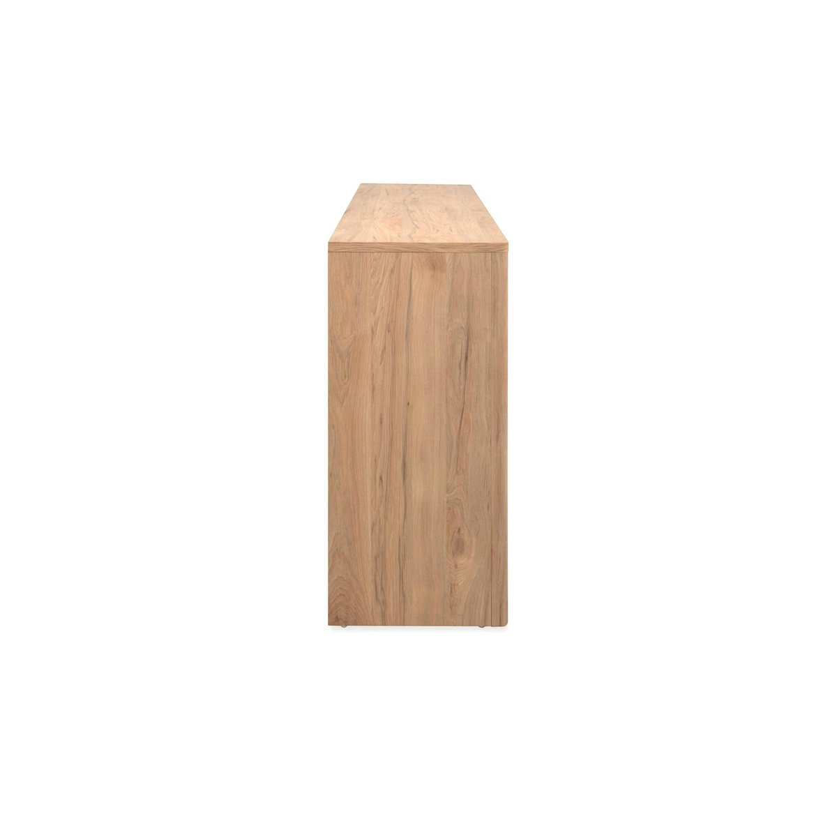 Buffet salle à manger effet bois 4 portes 1 tiroir ALVA bois naturel, PIER IMPORT