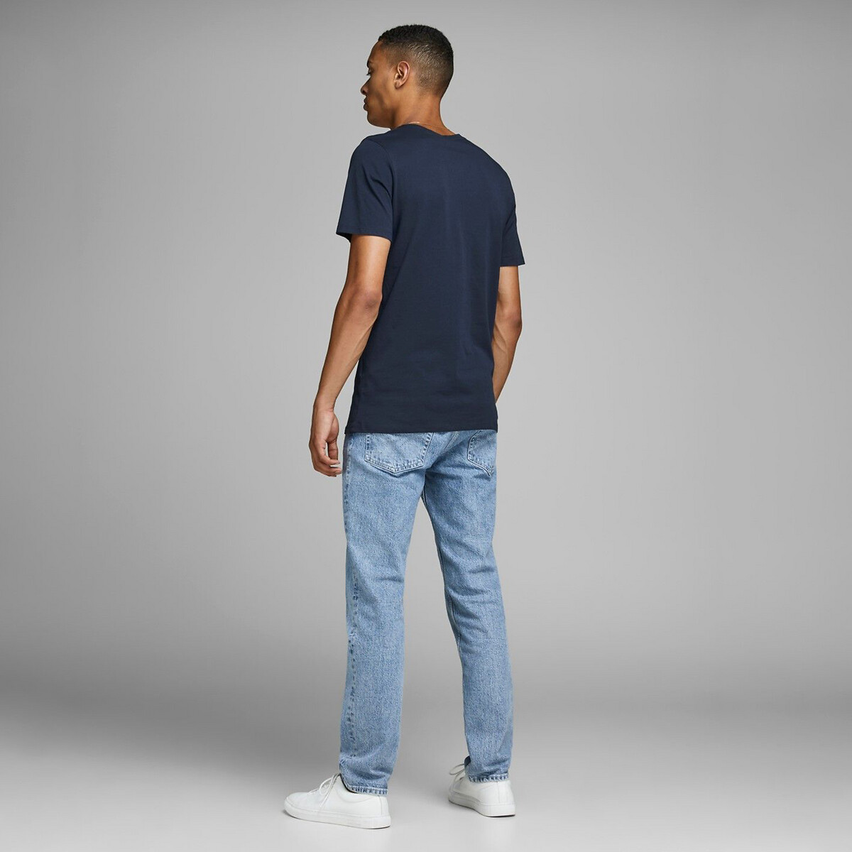 Corp Big Logo T-Shirt navy blue, JACK & JONES