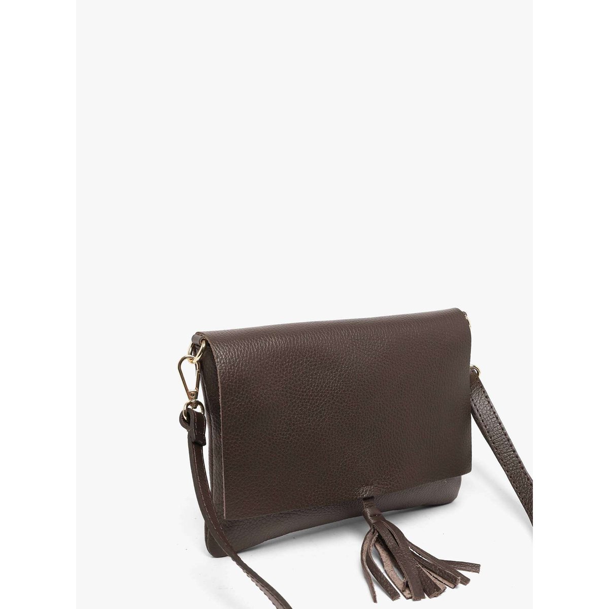 Sac bandoulière Caviar cuir testa moro, MILANO