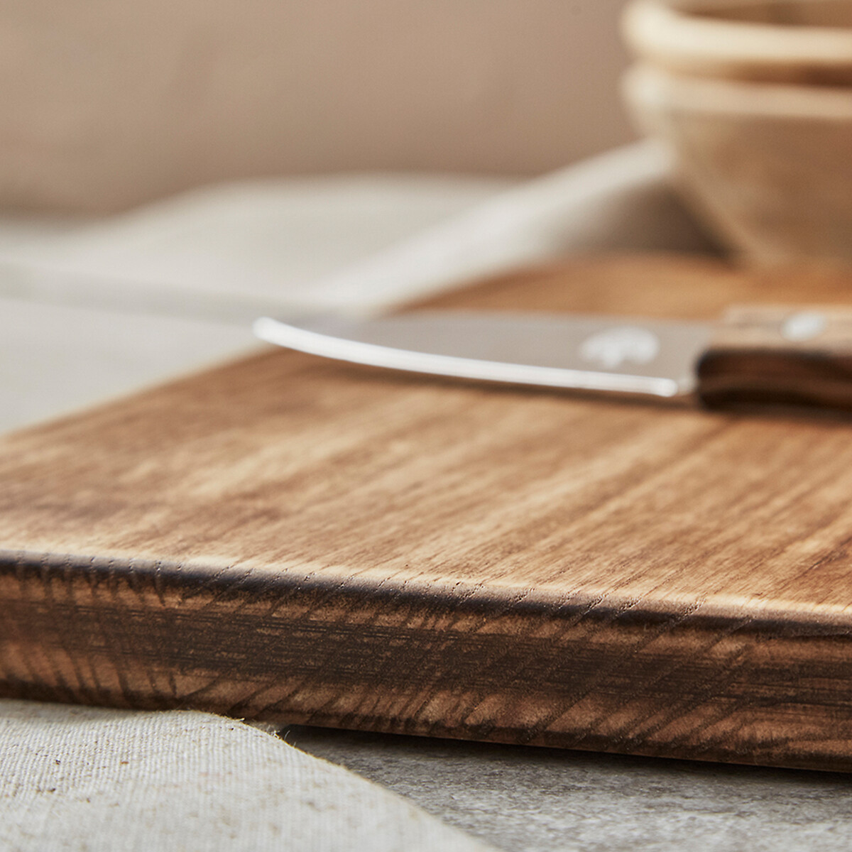 35cm Hoxton Vintage Square Chopping Board wood, BARBARY & OAK