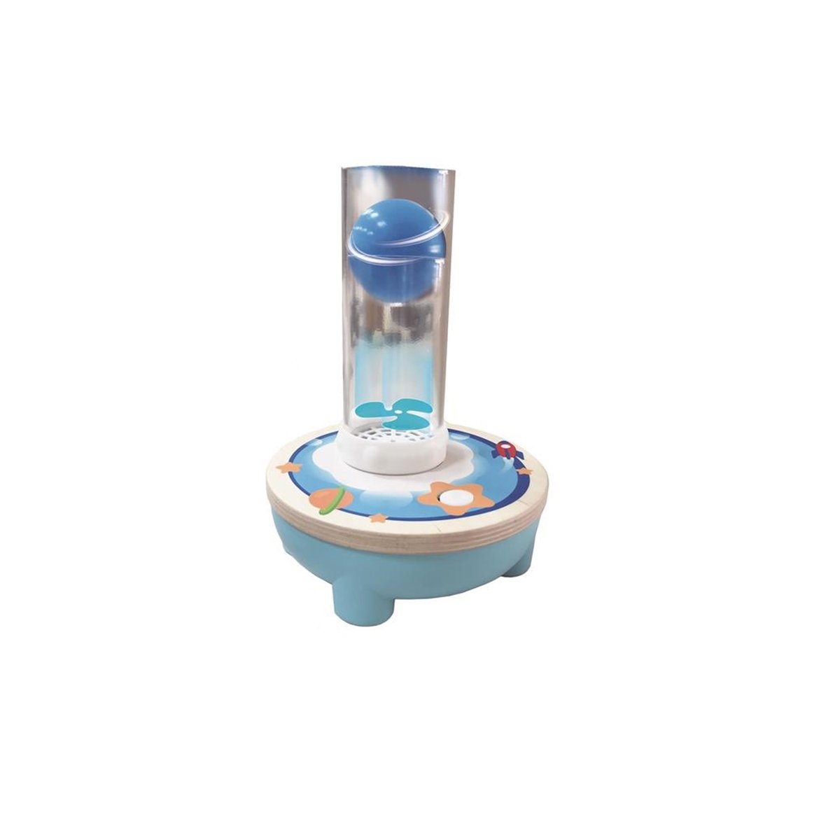 Jeu d'empilage avec fusée et balle à air pulsé multicolore, HAPE