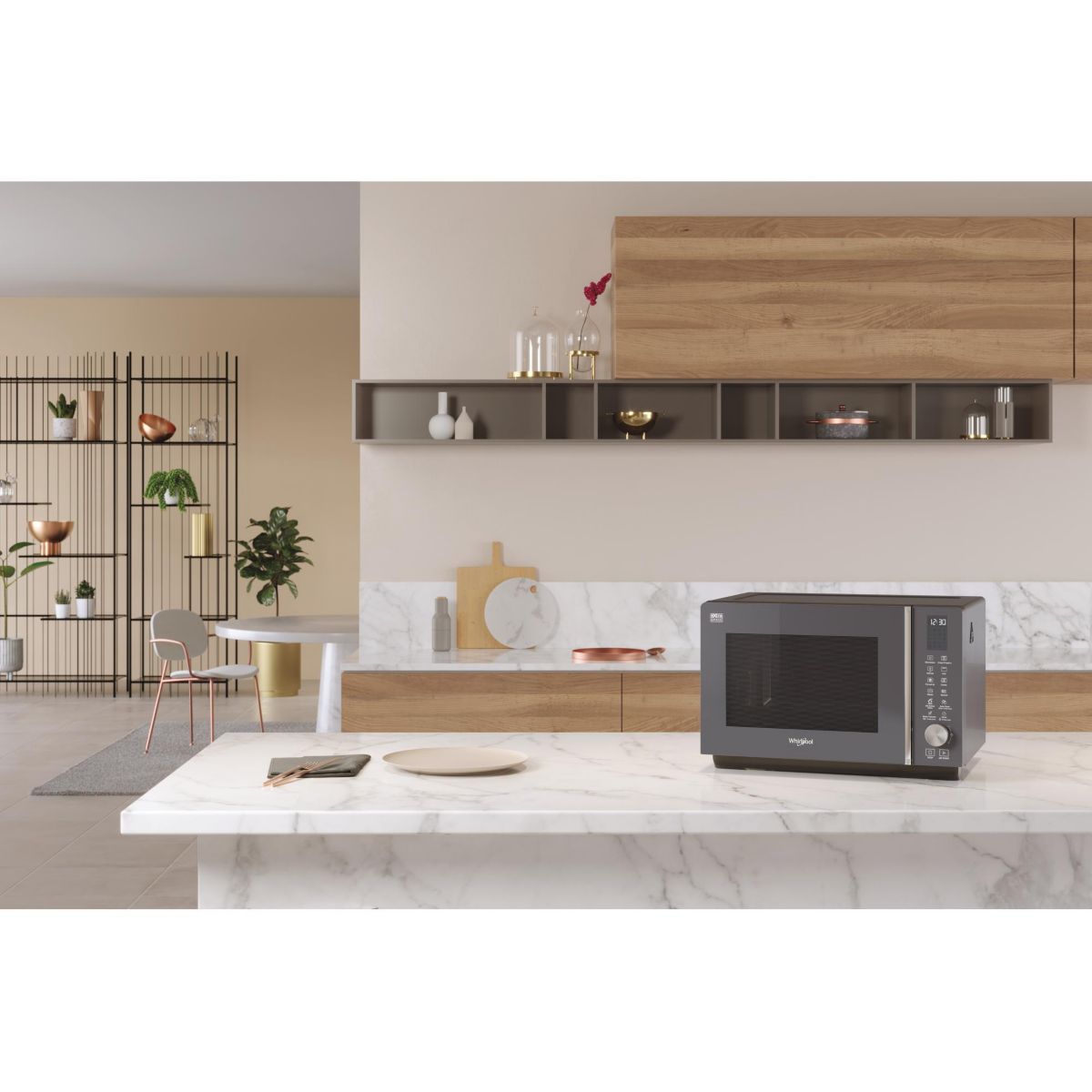 Micro ondes combiné MWF259SG couleur unique, WHIRLPOOL