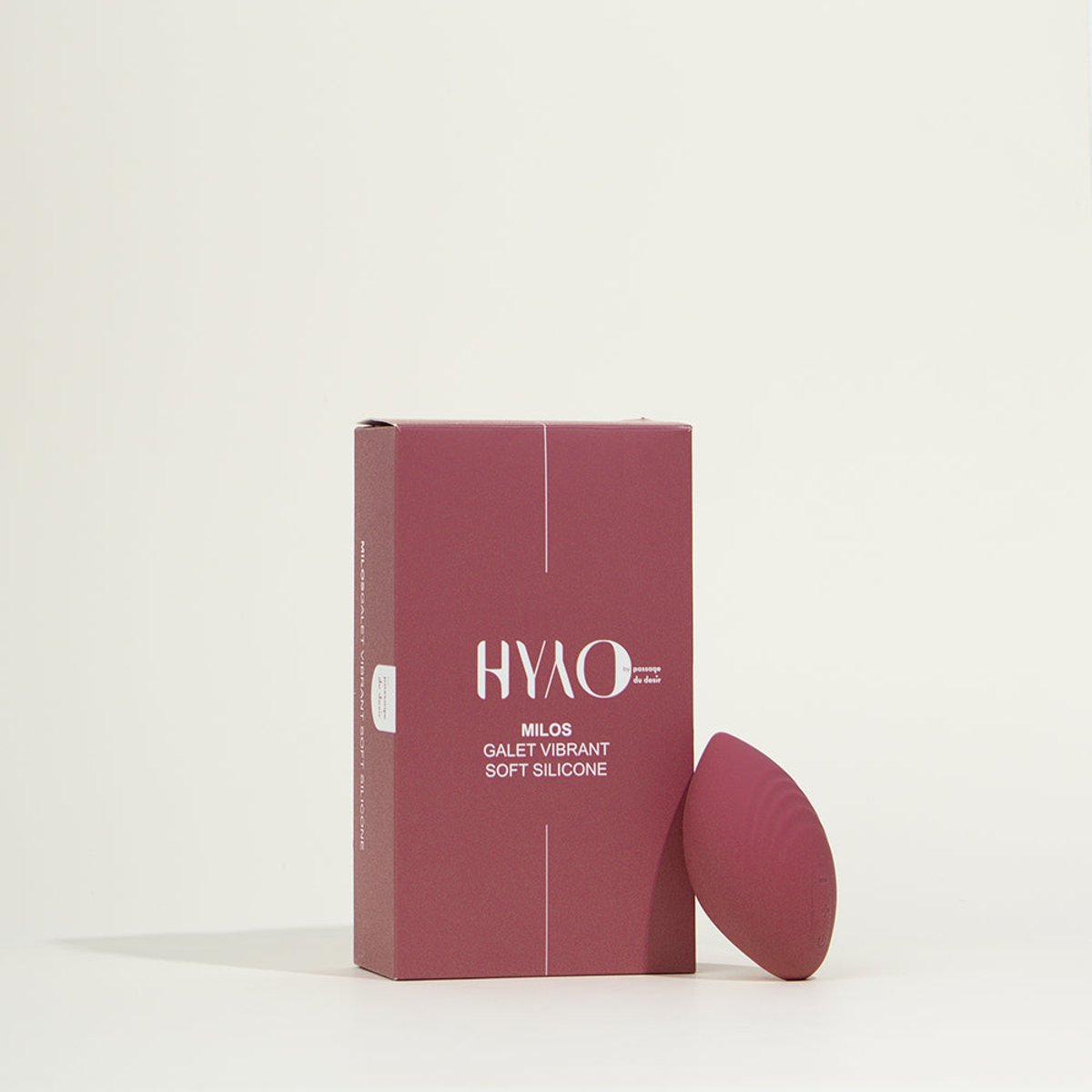 Vibromasseur Galet vibrant Milos rose, HYYO