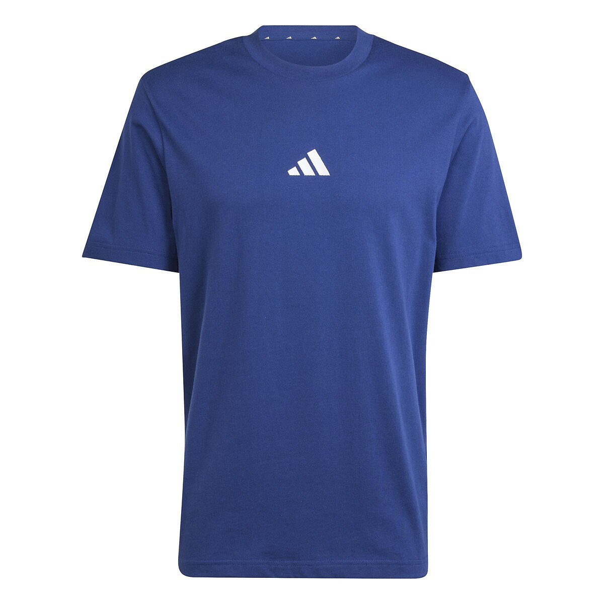 T-shirt manches courtes Essentiel petit logo bleu, ADIDAS SPORTSWEAR
