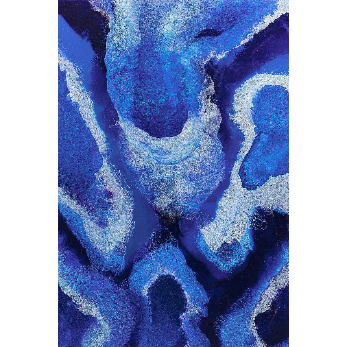 Tableau bleu malte tableau alu dibond, HEXOA