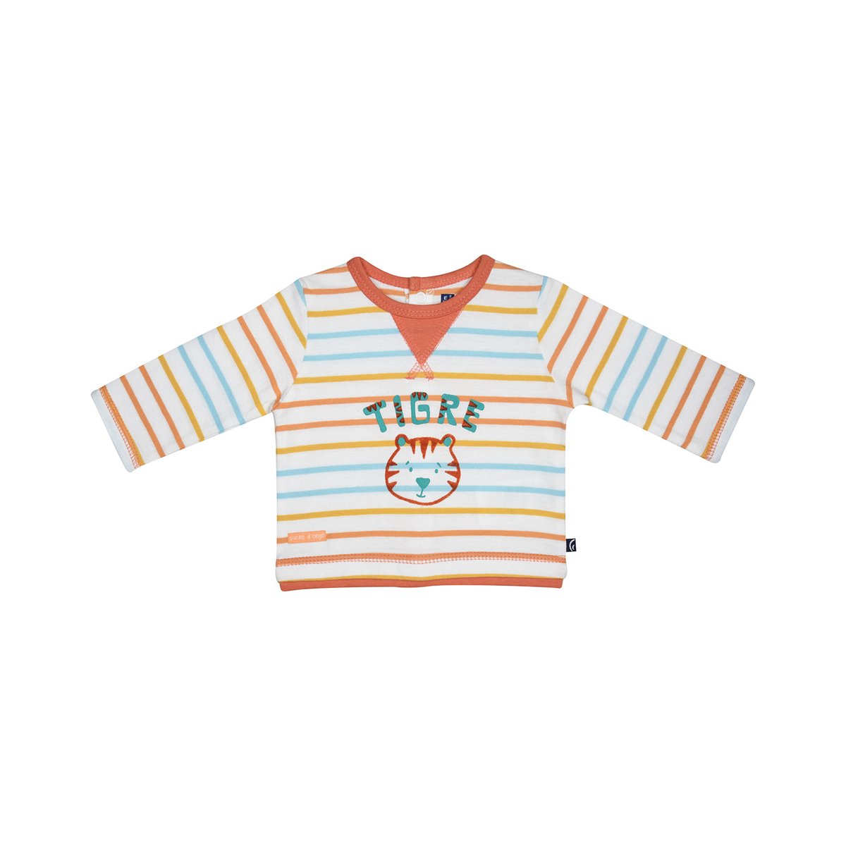 Ensemble tee shirt pantalon gontran manches longues naissance blanc, SUCRE D'ORGE