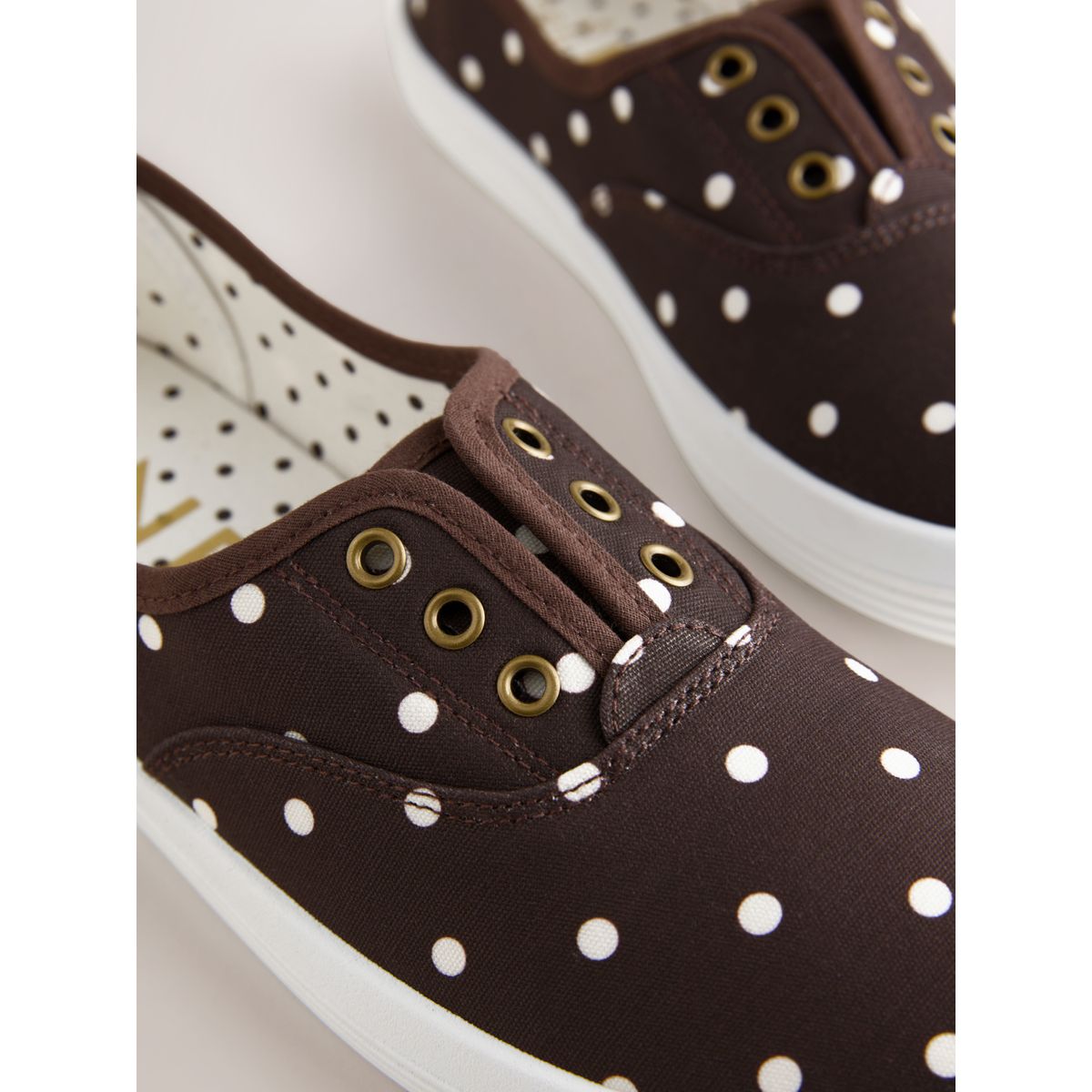 Tennis sans lacets forever comfort® marron chocolat, NEXT