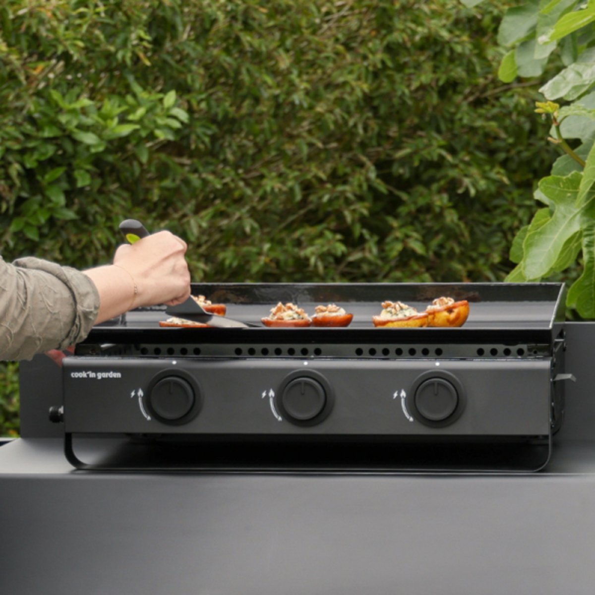 Plancha Gaz, TEMPO couleur unique, COOK IN GARDEN