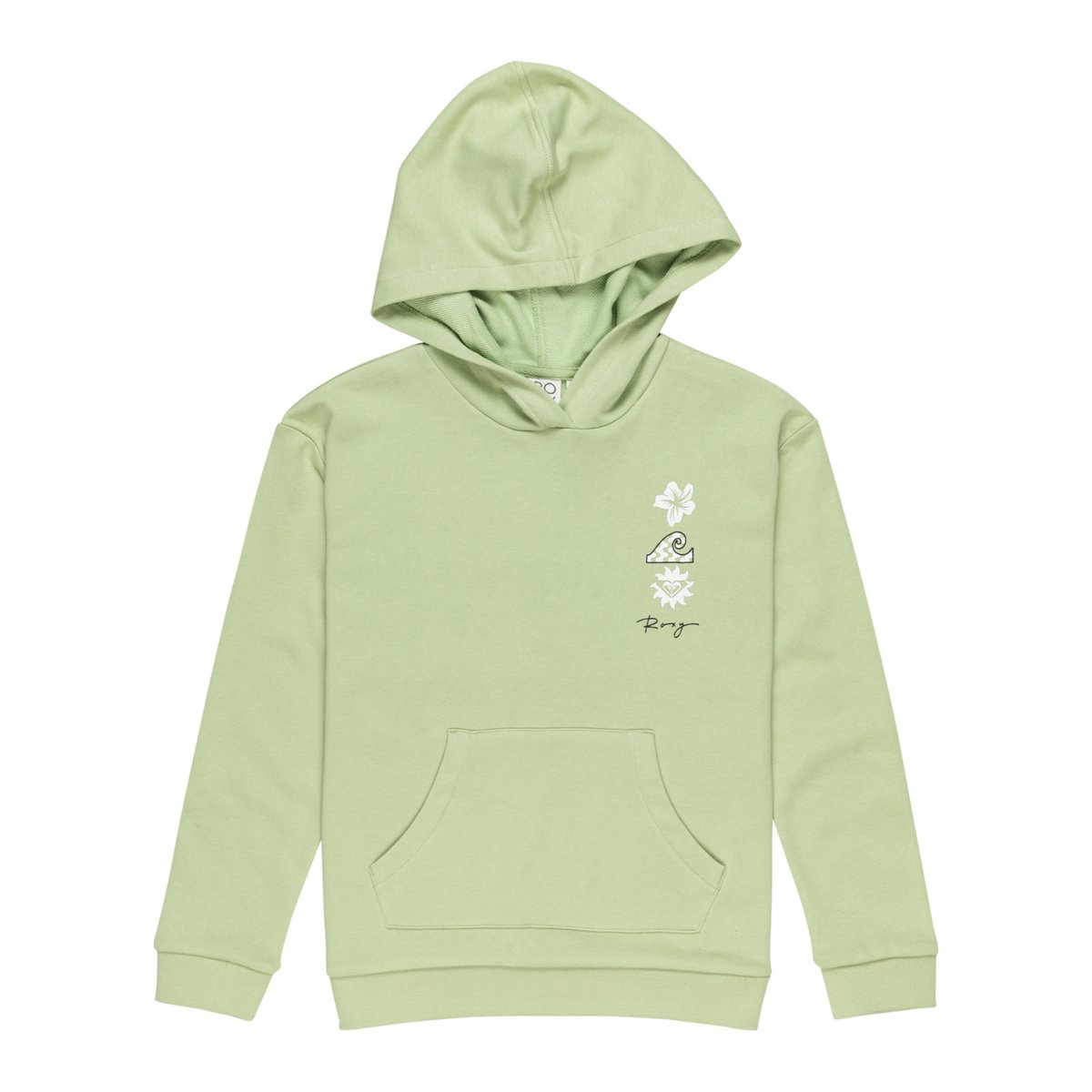 Sweat à capuche SURF FEELING. vert foam green, ROXY
