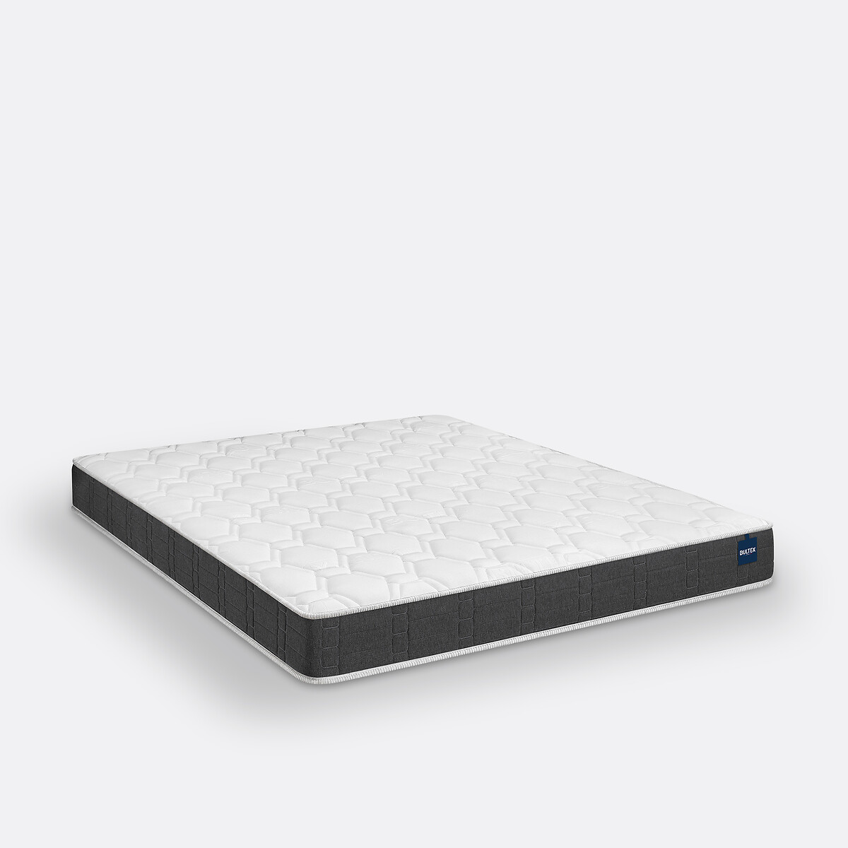 Completo materasso schiuma HR Regular + rete bianco/grigio fumo, BULTEX