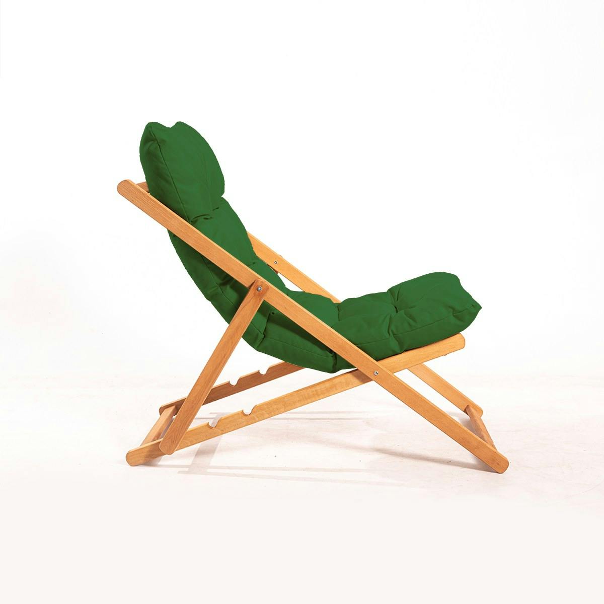 Chilienne confort 3 positions - pliante SORA vert, PIER IMPORT