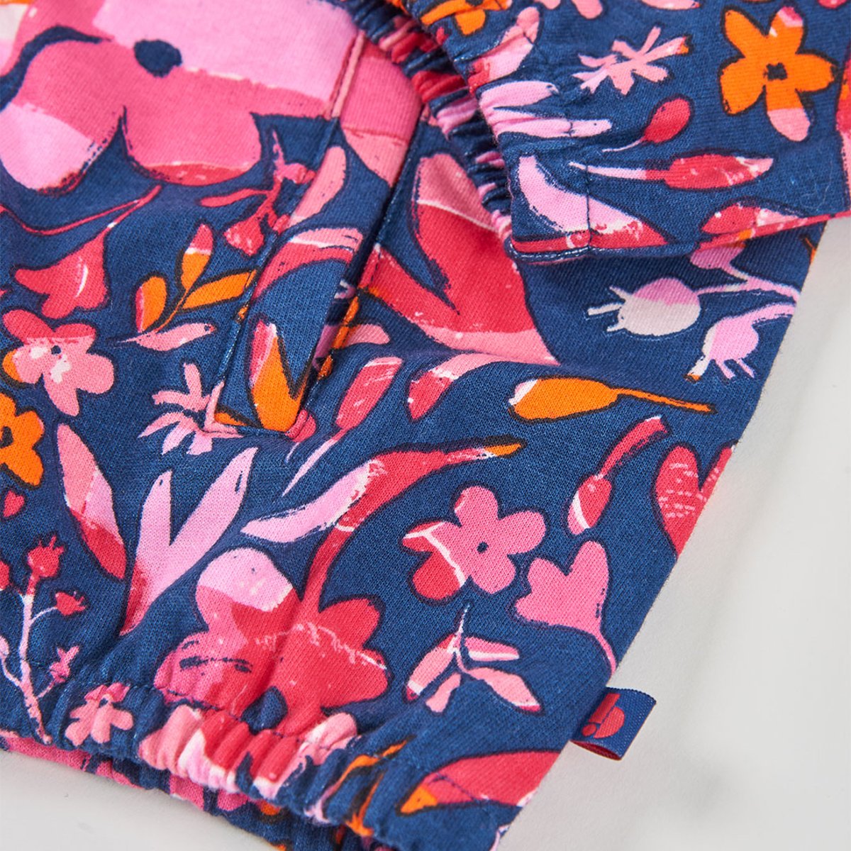 Veste coton fleurs multicolore, BOBOLI