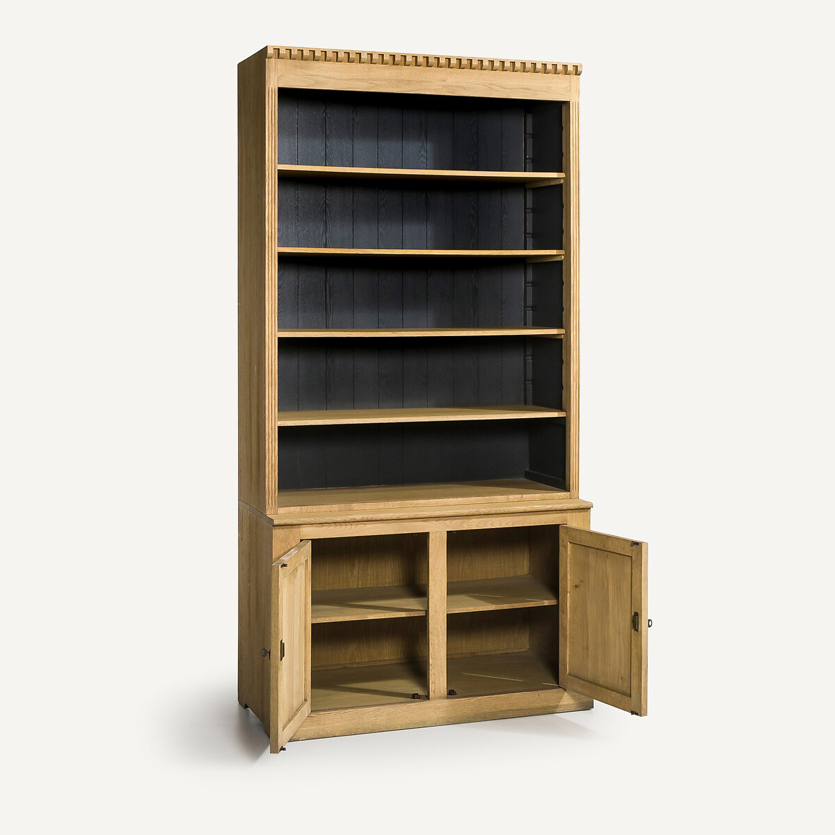 Boekenkast van eikenhout en essenfineer, Aria eikenhout, AM.PM