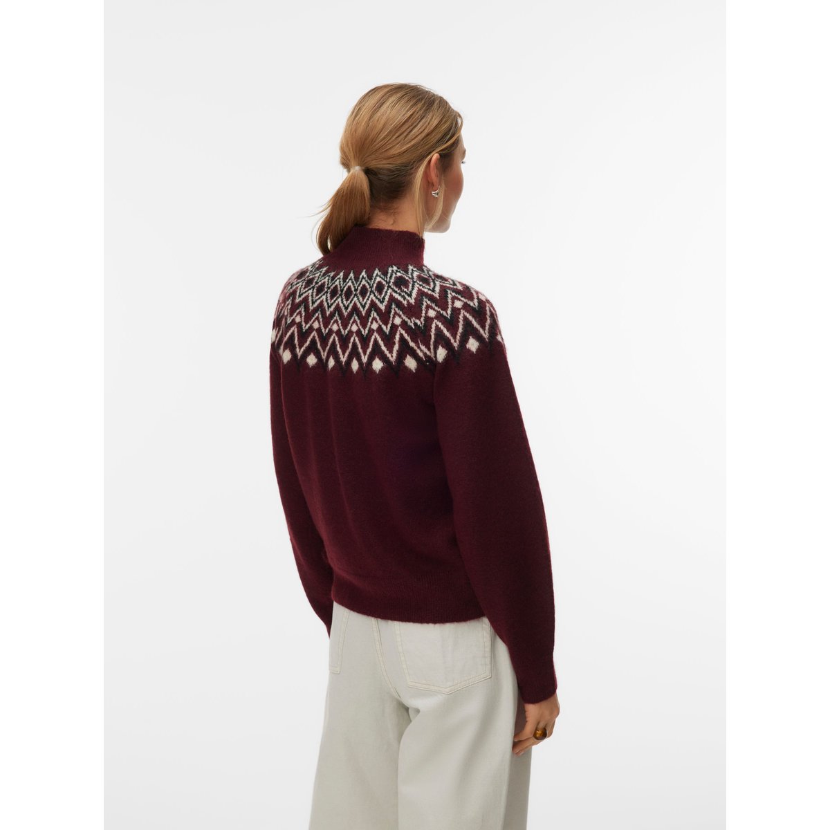 Pull windsor wine, VERO MODA