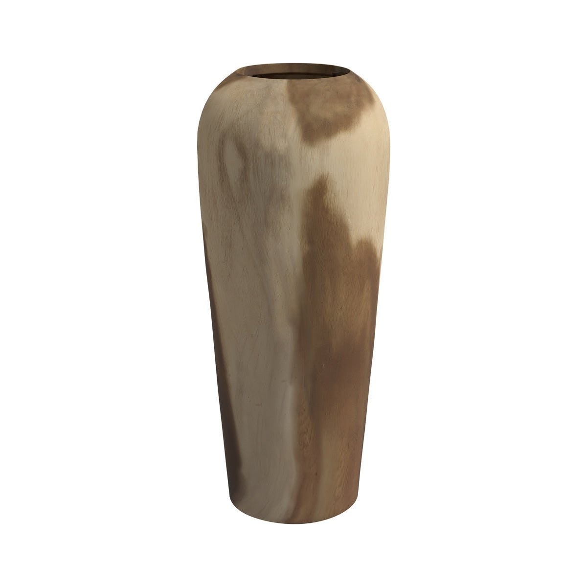 Vase décoratif en bois de suar H60 cm - MAKKAR bois, MAISON PAVANE