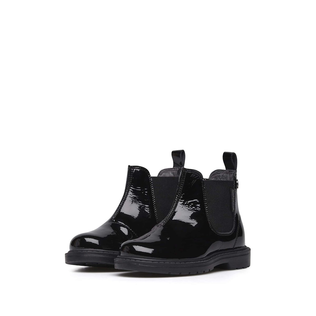 Bottines En Vernis Piccadilly noir, NATURINO