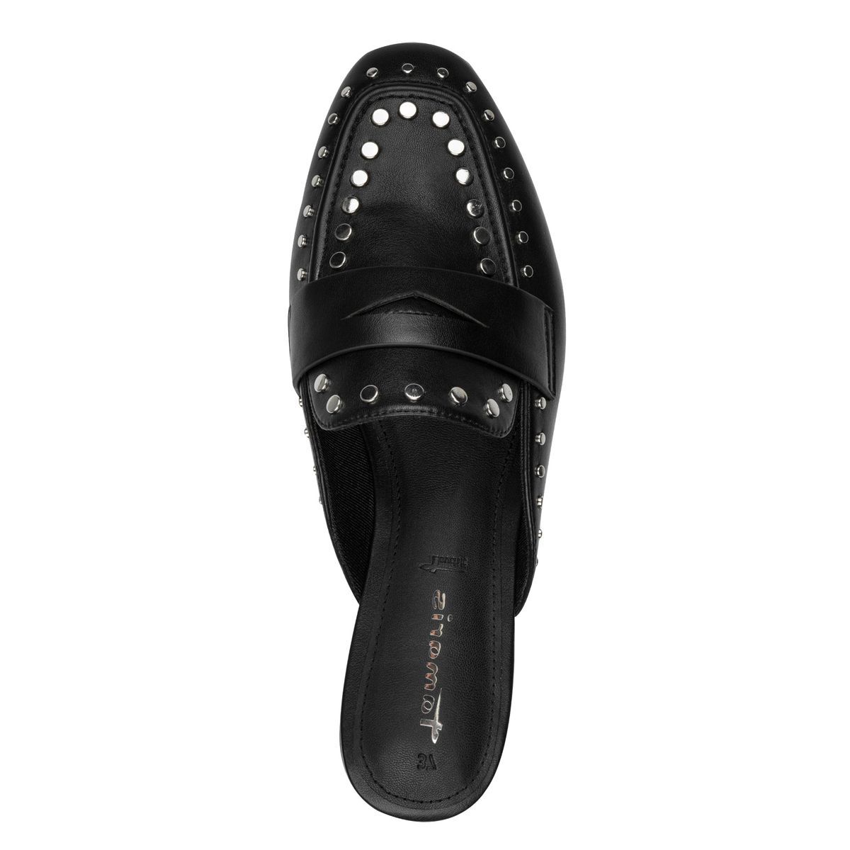 Mule plate noir, TAMARIS