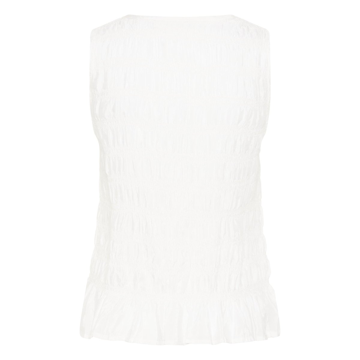 Blouse sans manches blanc snow white, CREAM
