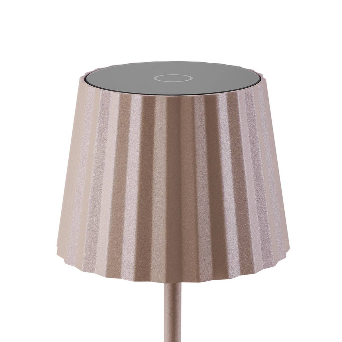 Luminaire de terrasse en aluminium moderneLED beige sable, LINDBY