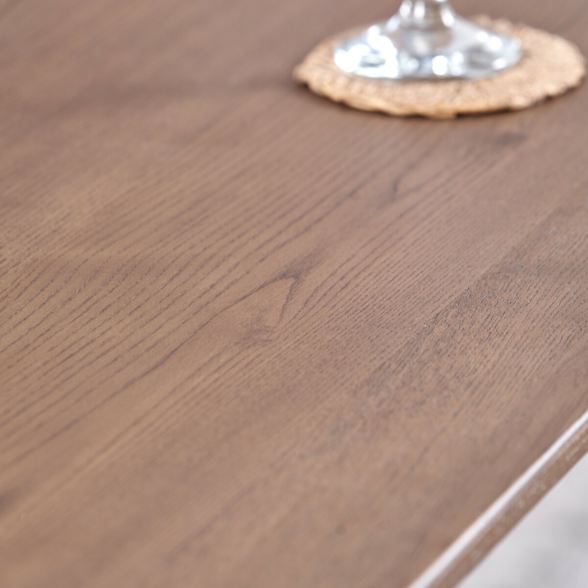 Elion Mid-Century Ash Wood Dining Table (Seats 6) dark wood, ÉDITÉ