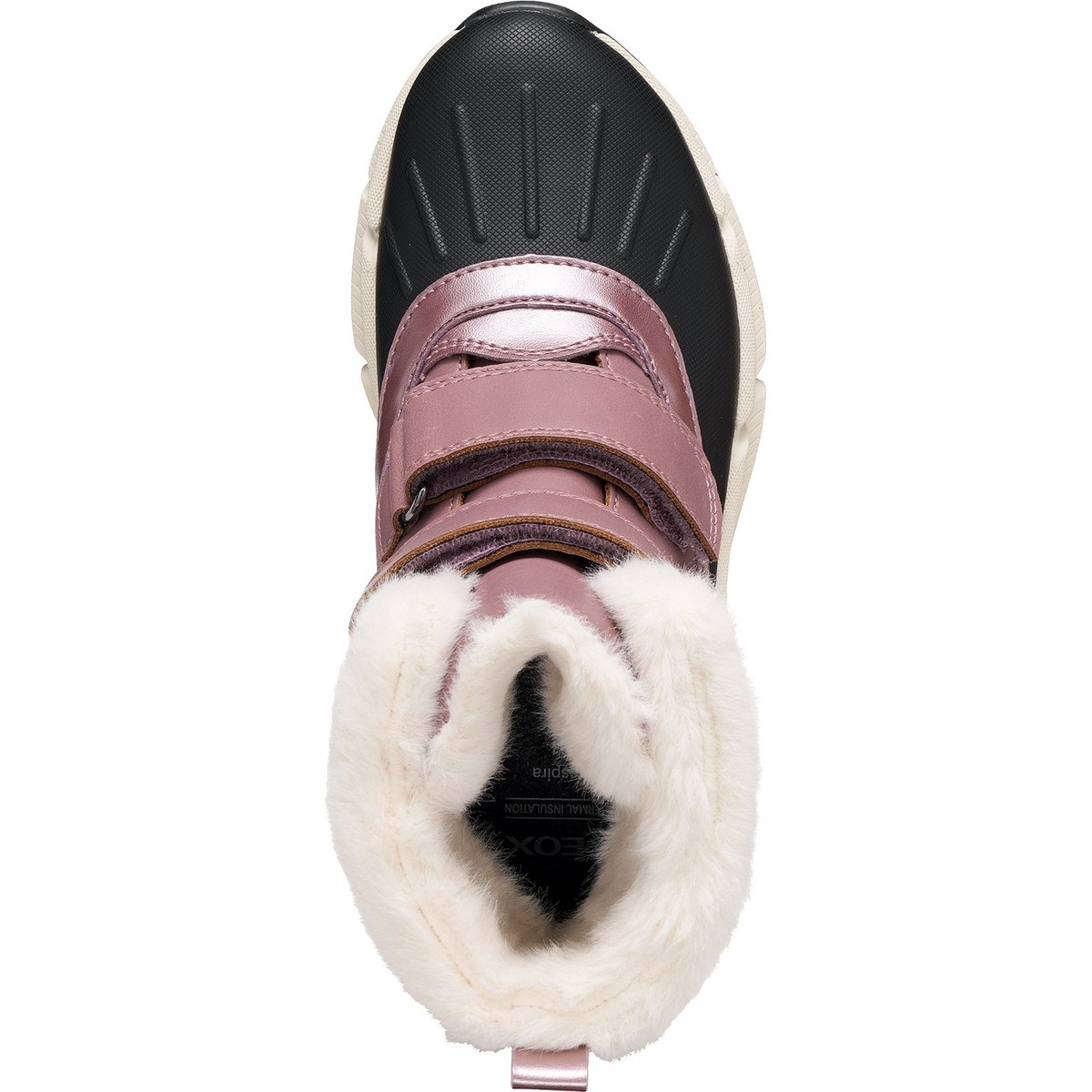 Bottines J FLEXYPER PLUS B ABX rose foncé/noir, GEOX