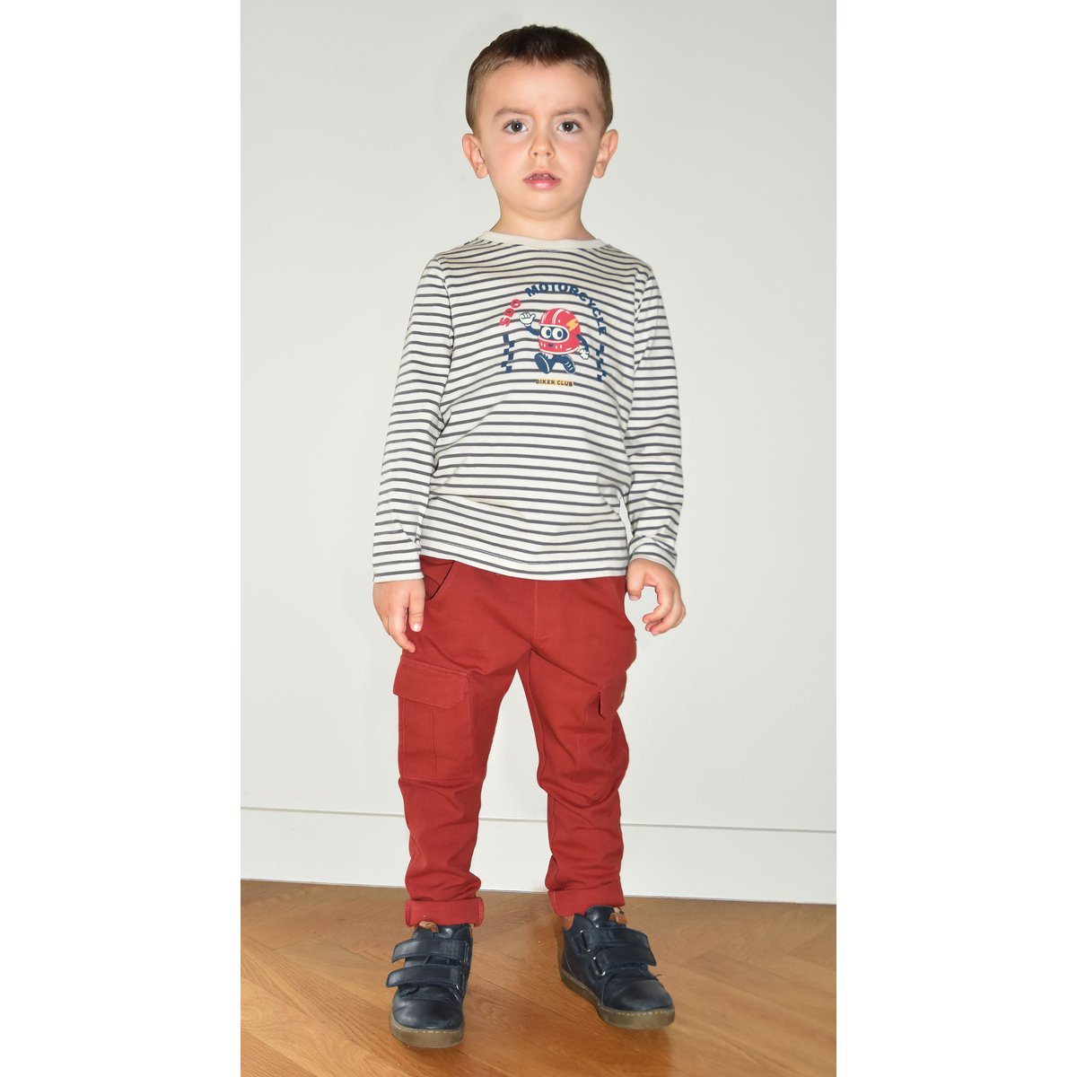 Pantalon prosper les grands de sucre d'orge rouge, SUCRE D'ORGE