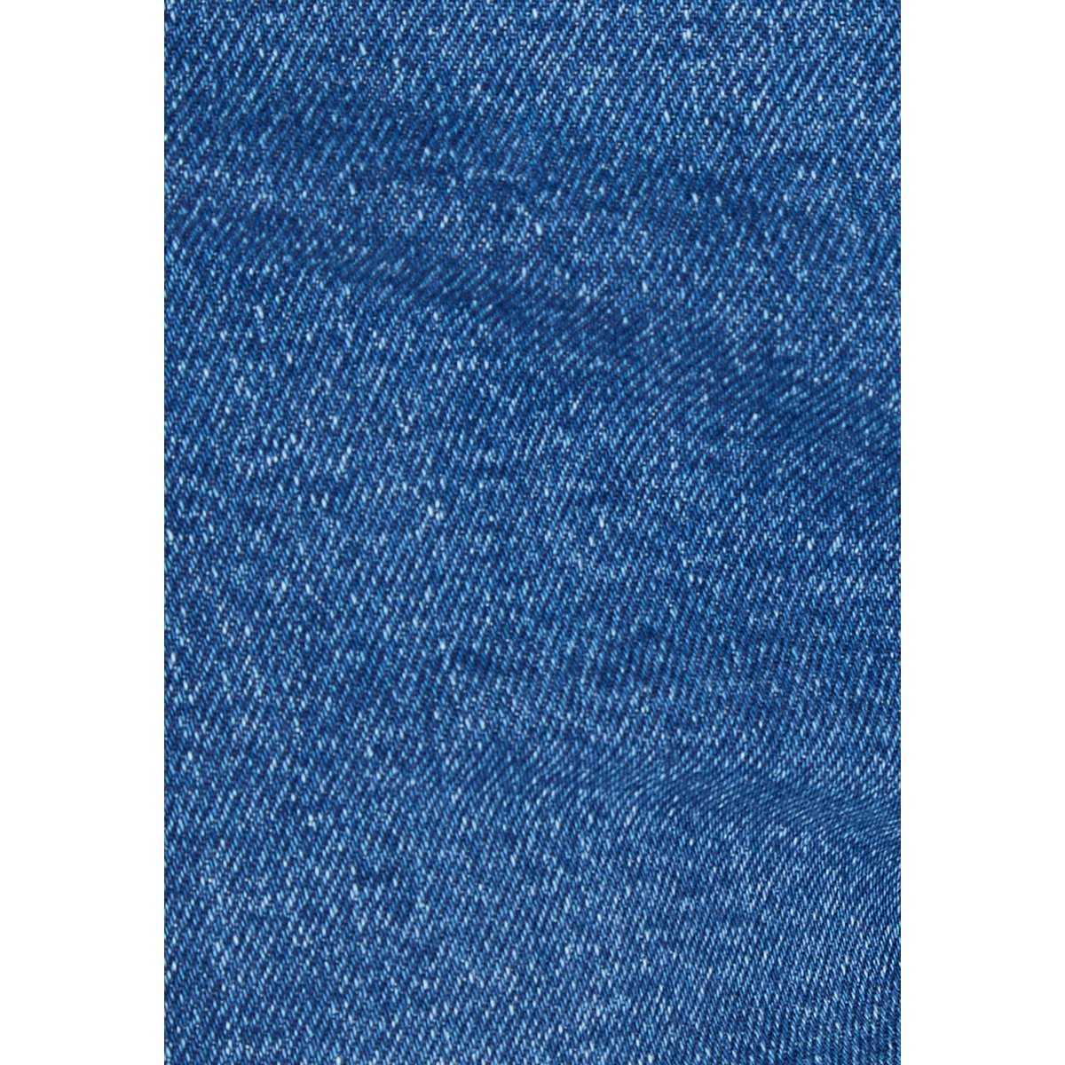 Jean droit 5 poches bleu denim clair, DAMART