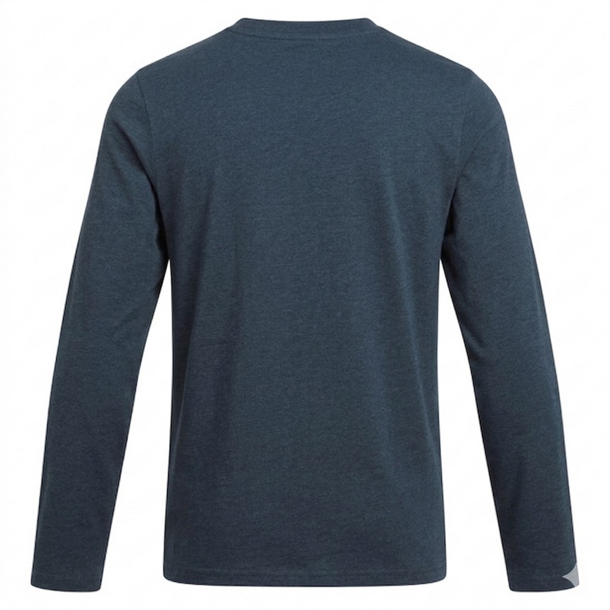 T-shirt manches longues motif/style lion CRUZ bleu gris foncé imprimé, CRAGHOPPERS