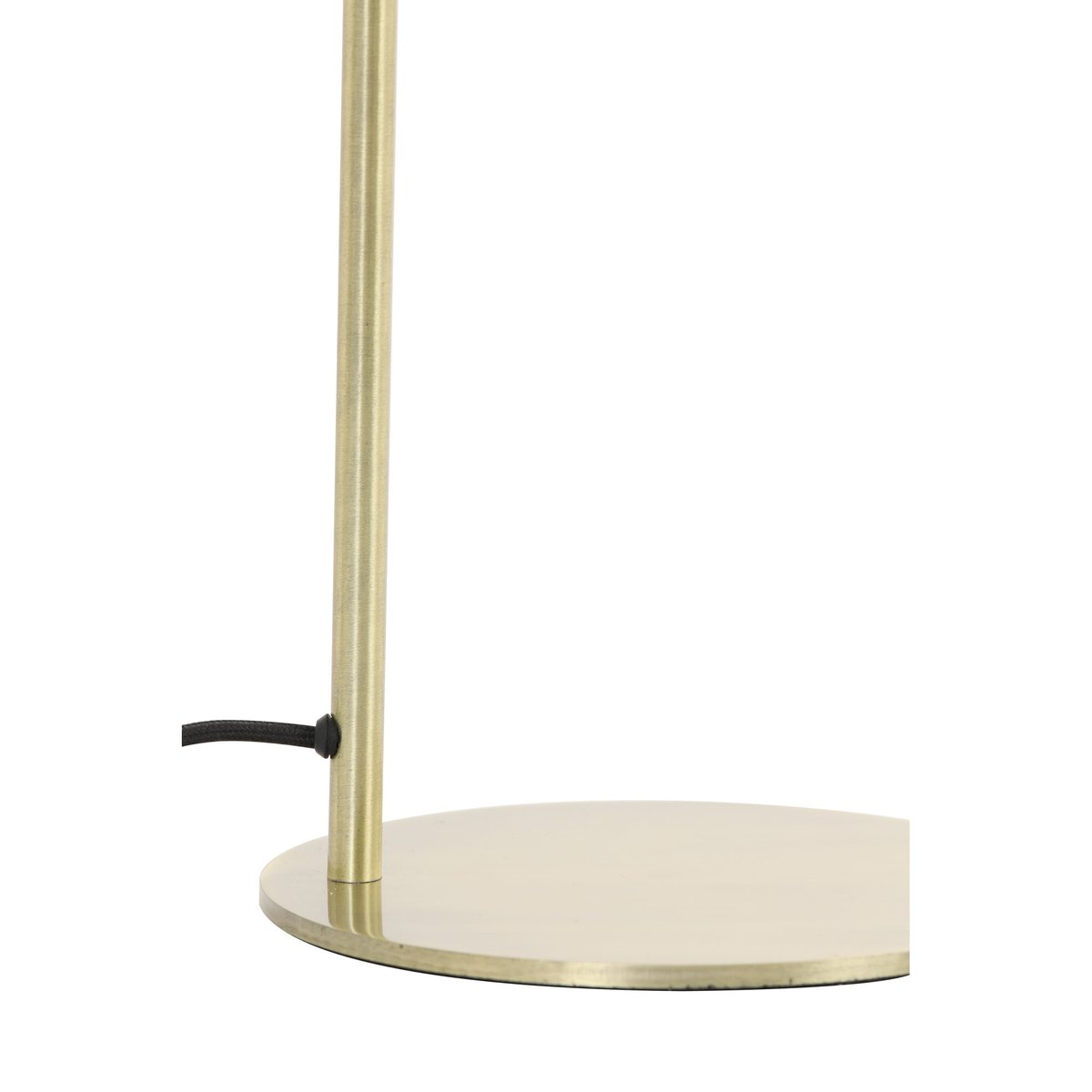 Lampe À Poser Verre RAKEL bronze antique, LIGHT & LIVING