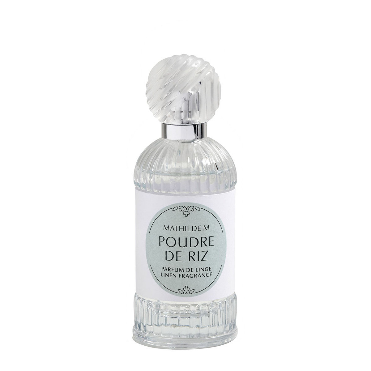 Parfum de linge 75 ml - Poudre de Riz transparent, MATHILDE M
