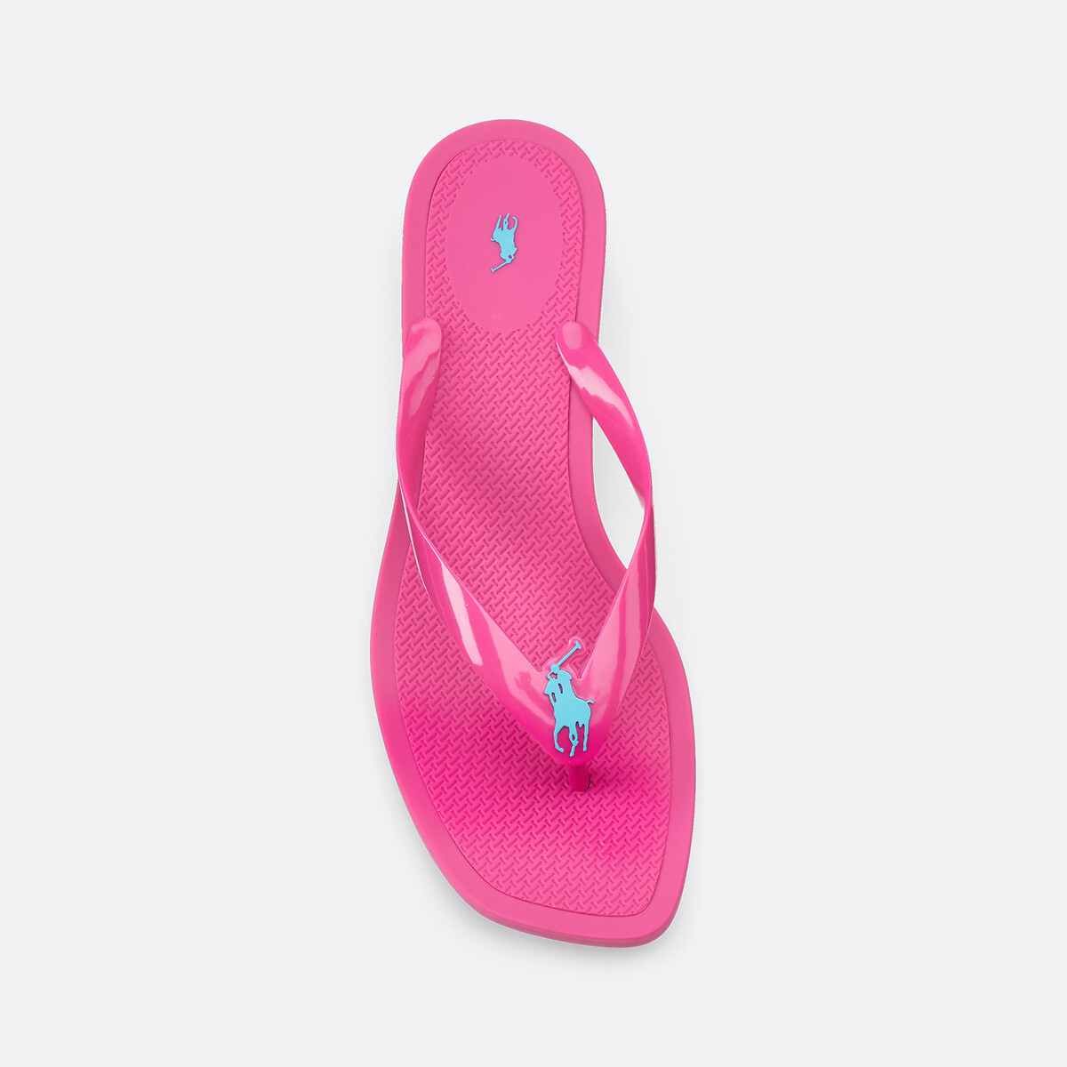 The Play Heeled Flip Flops fuchsia pink, POLO RALPH LAUREN