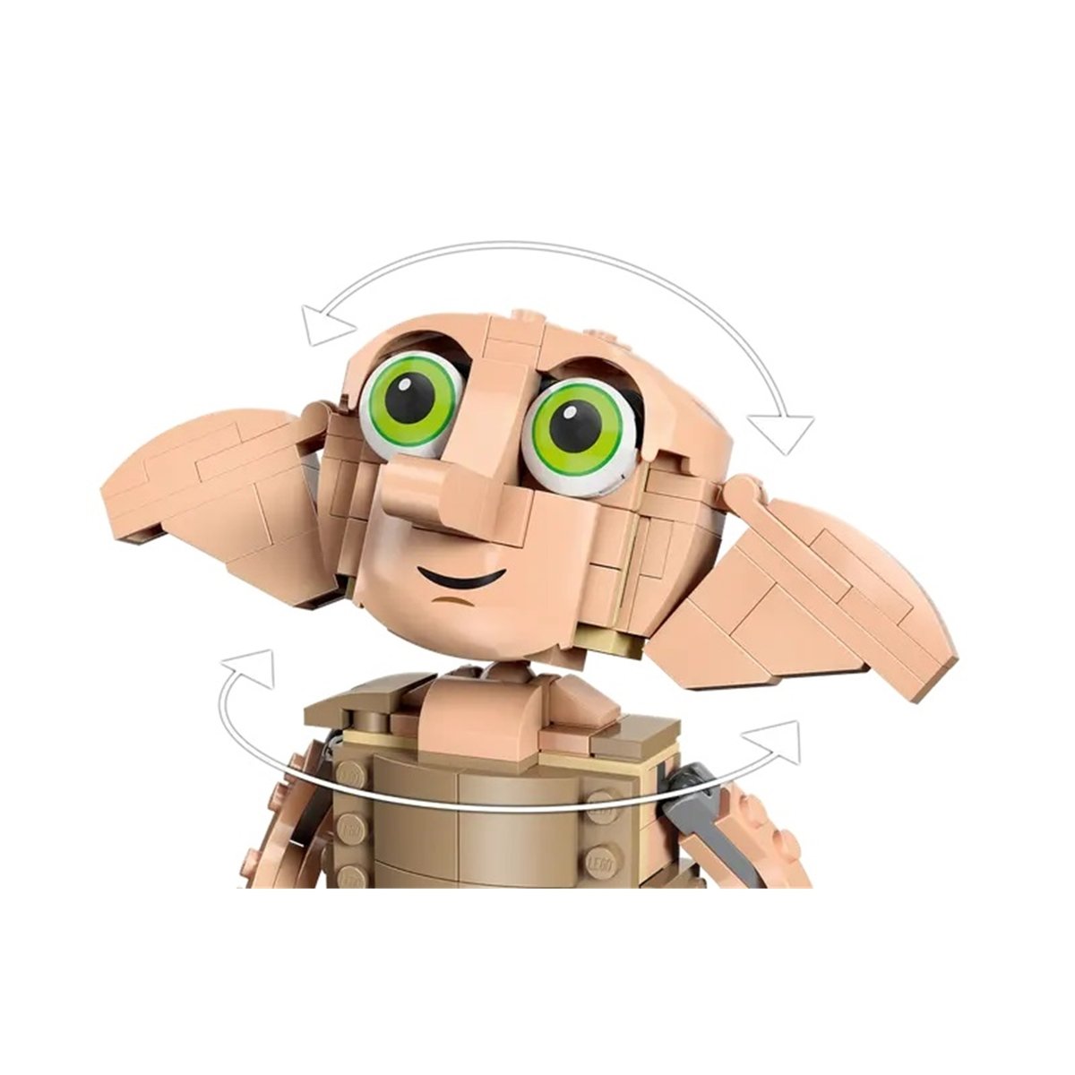 LEGO Harry Potter - Figurine Dobby l'Elfe de Maison - Modèle 76421 multicolore, LEGO