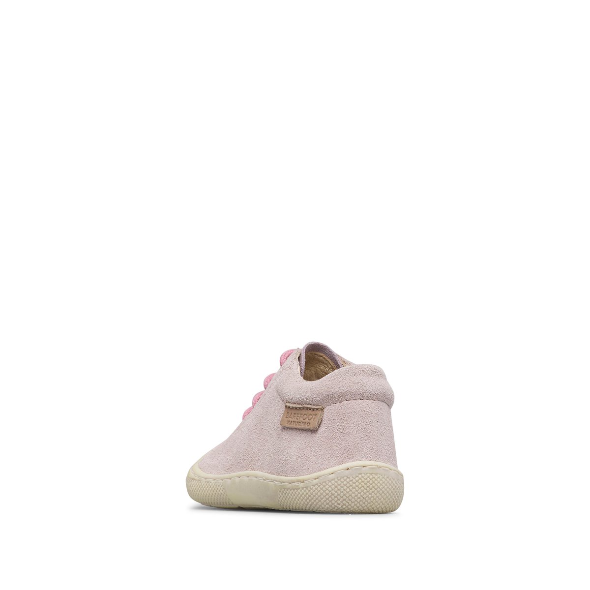 Chaussures barefoot en daim BAREFOOT AMUR rose poudré-, NATURINO