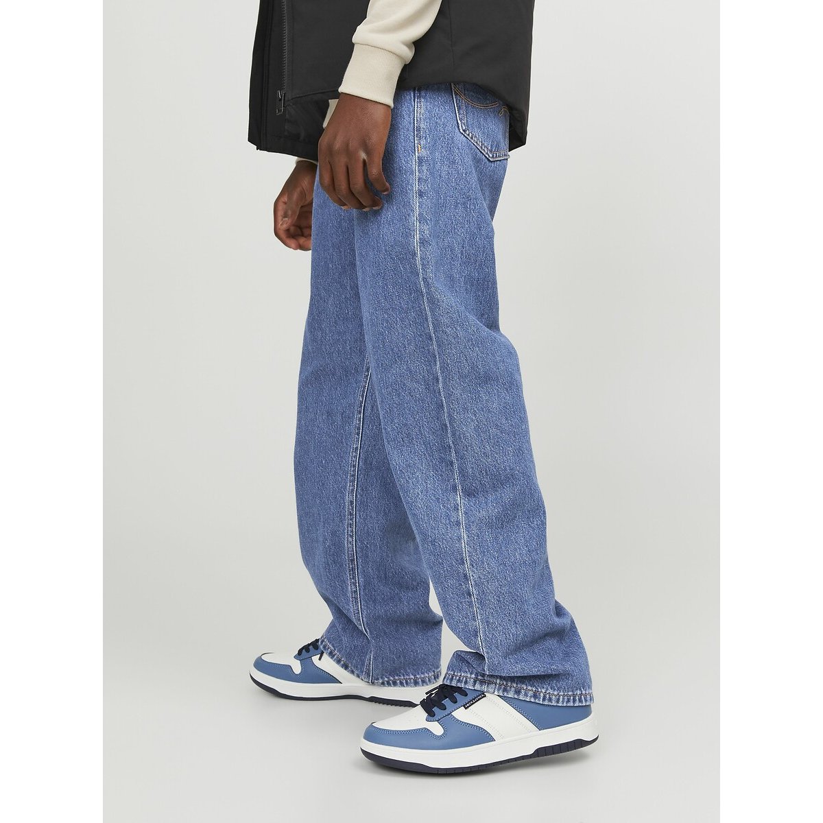 Wide Leg Jeans denim blue, JACK & JONES JUNIOR