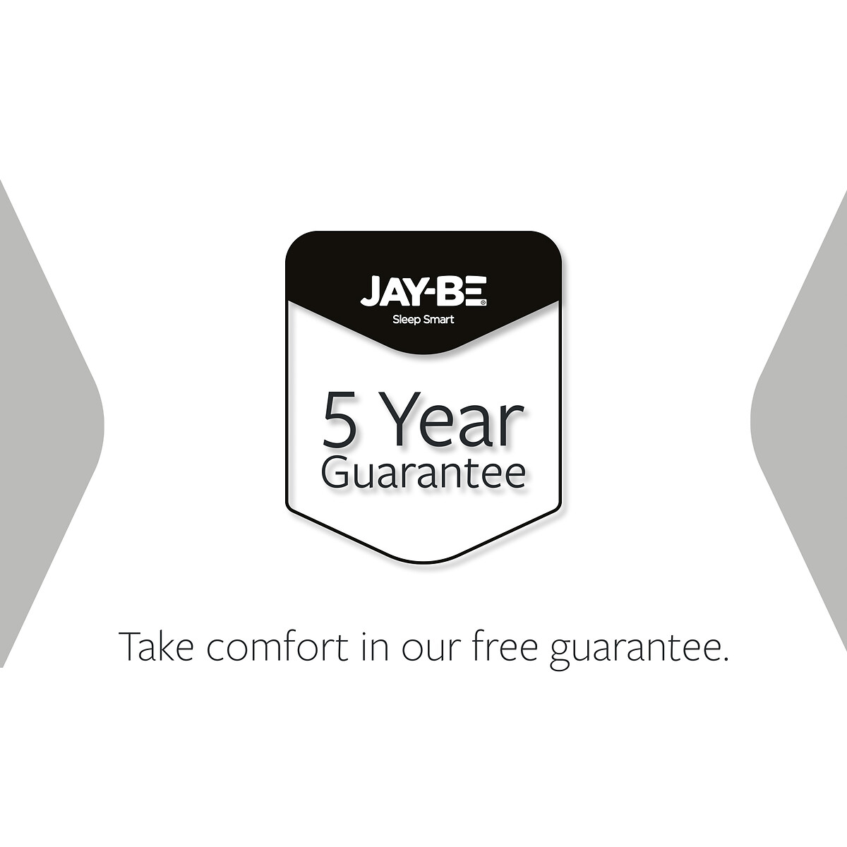 Jay-Be® Bunk e-Sprung™ Eco-Friendly Children’s Mattress grey, JAY-BE