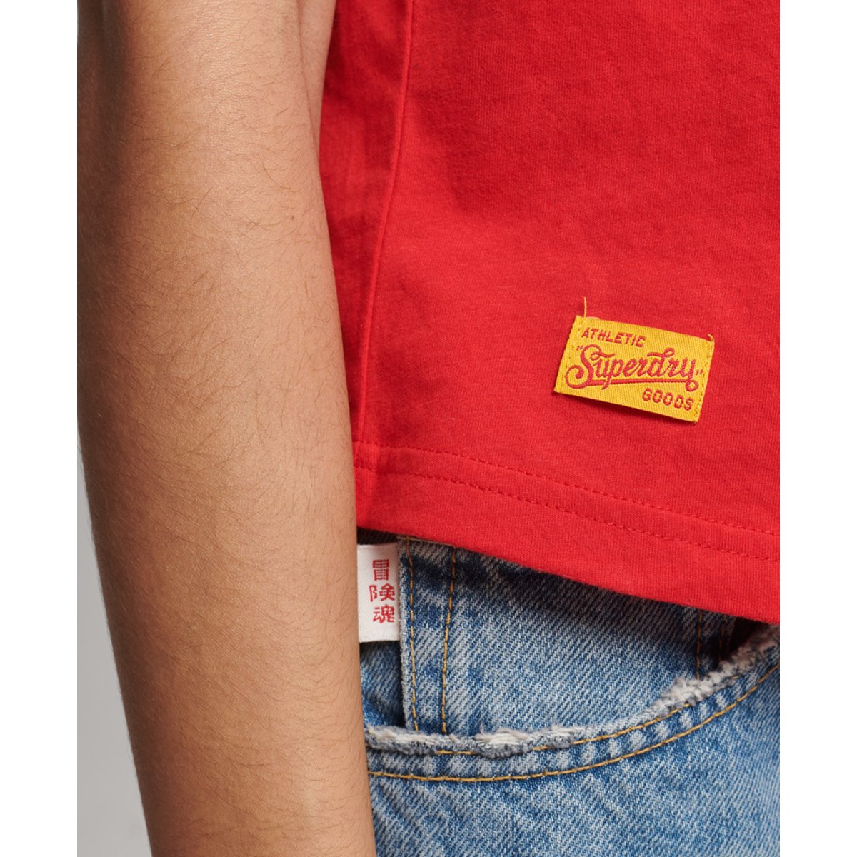 Débardeur Collegiate Vintage rouge rebelle, SUPERDRY