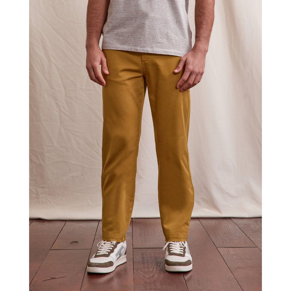 Chino BRIX REGULAR beige clair, FAGUO