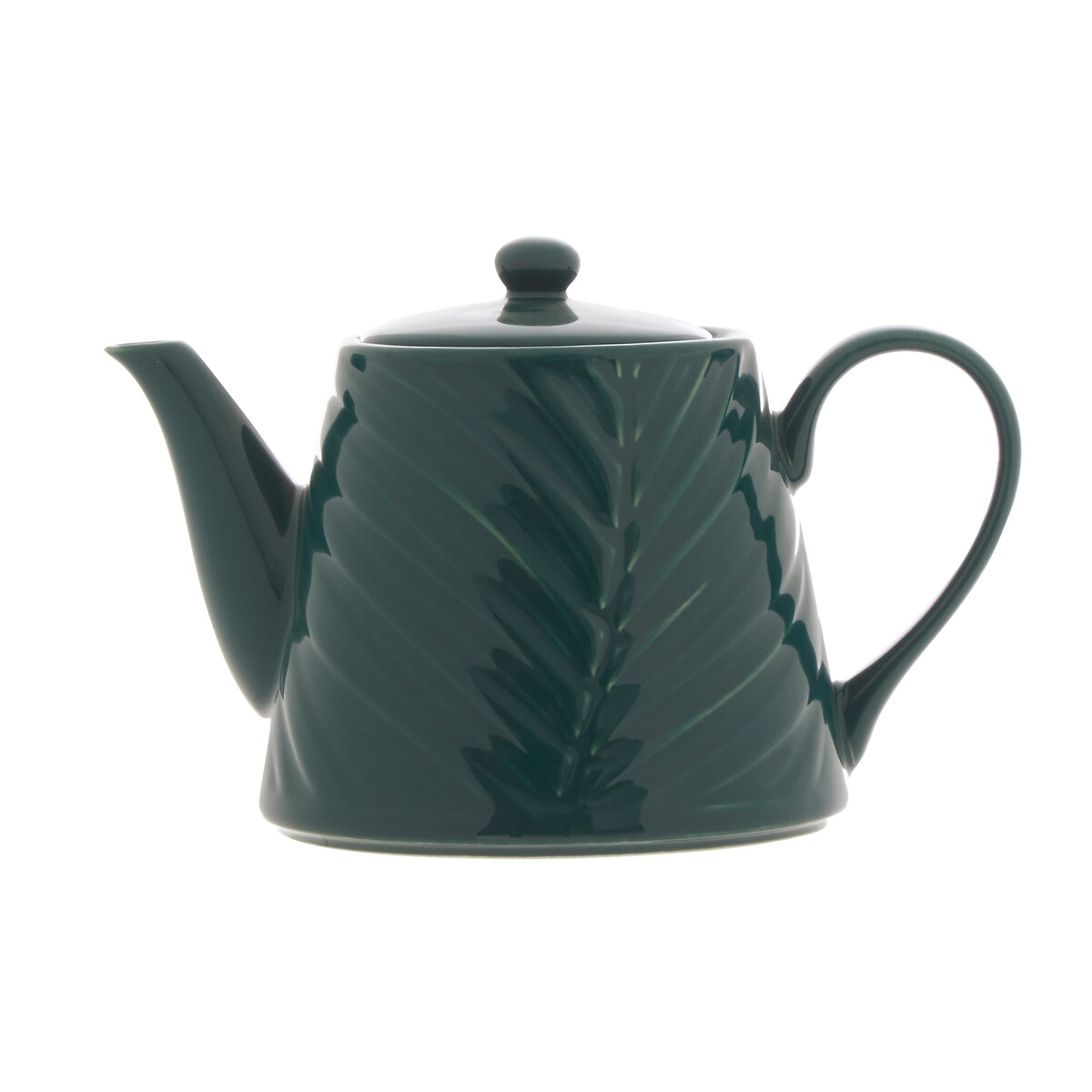 Bali Dark Green Teapot, 850ml green, SO'HOME