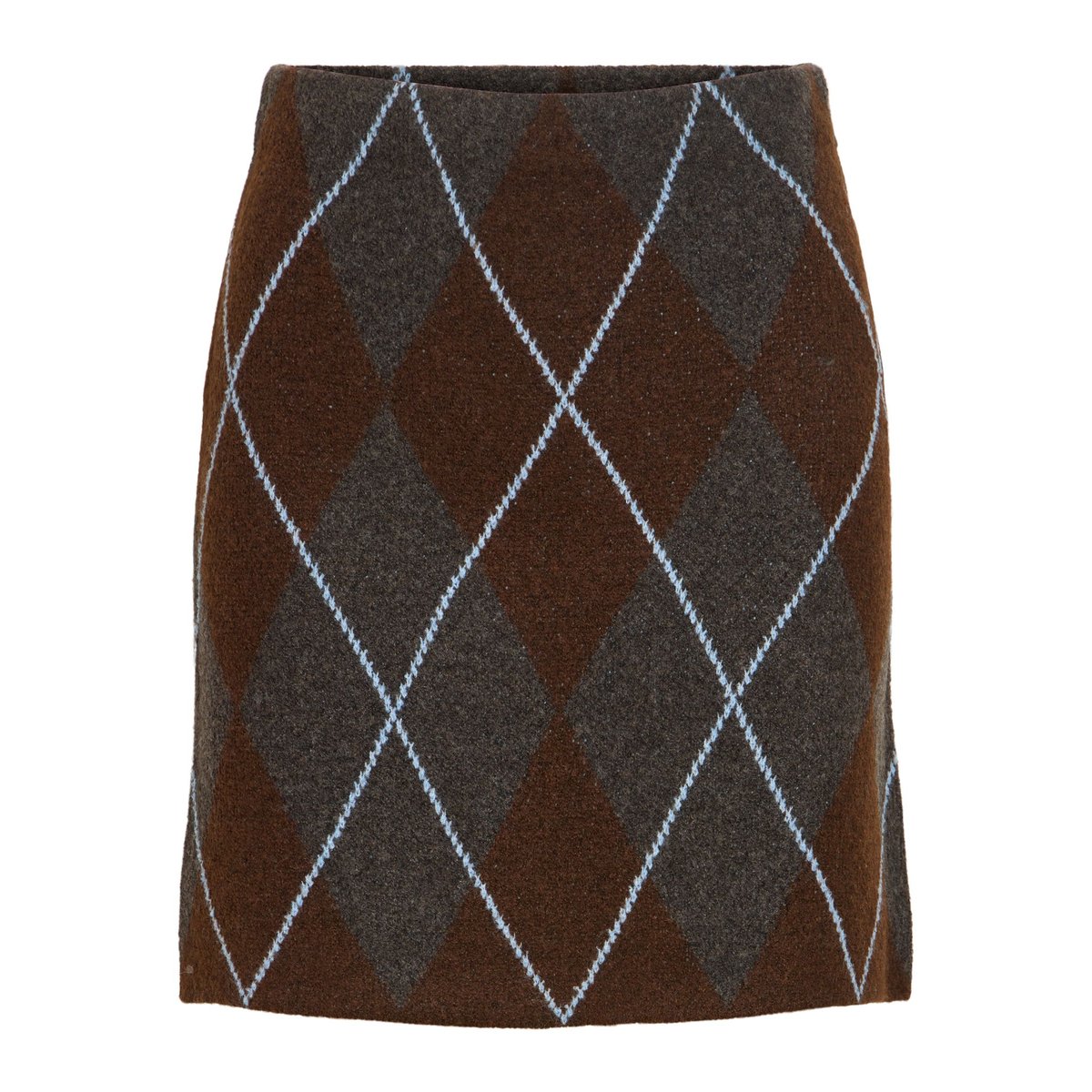 Jupe En Maille gris - dark grey melange1, VILA