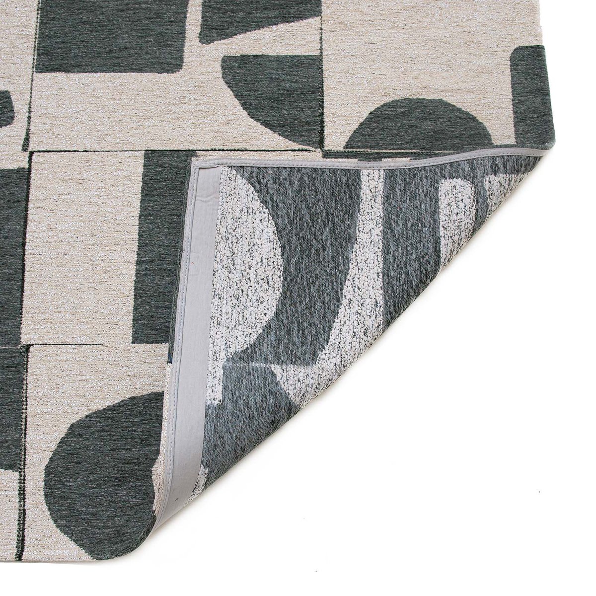 Tapis intérieur/extérieur tissé plat OCEAN SPRITZ vert, NOVATREND