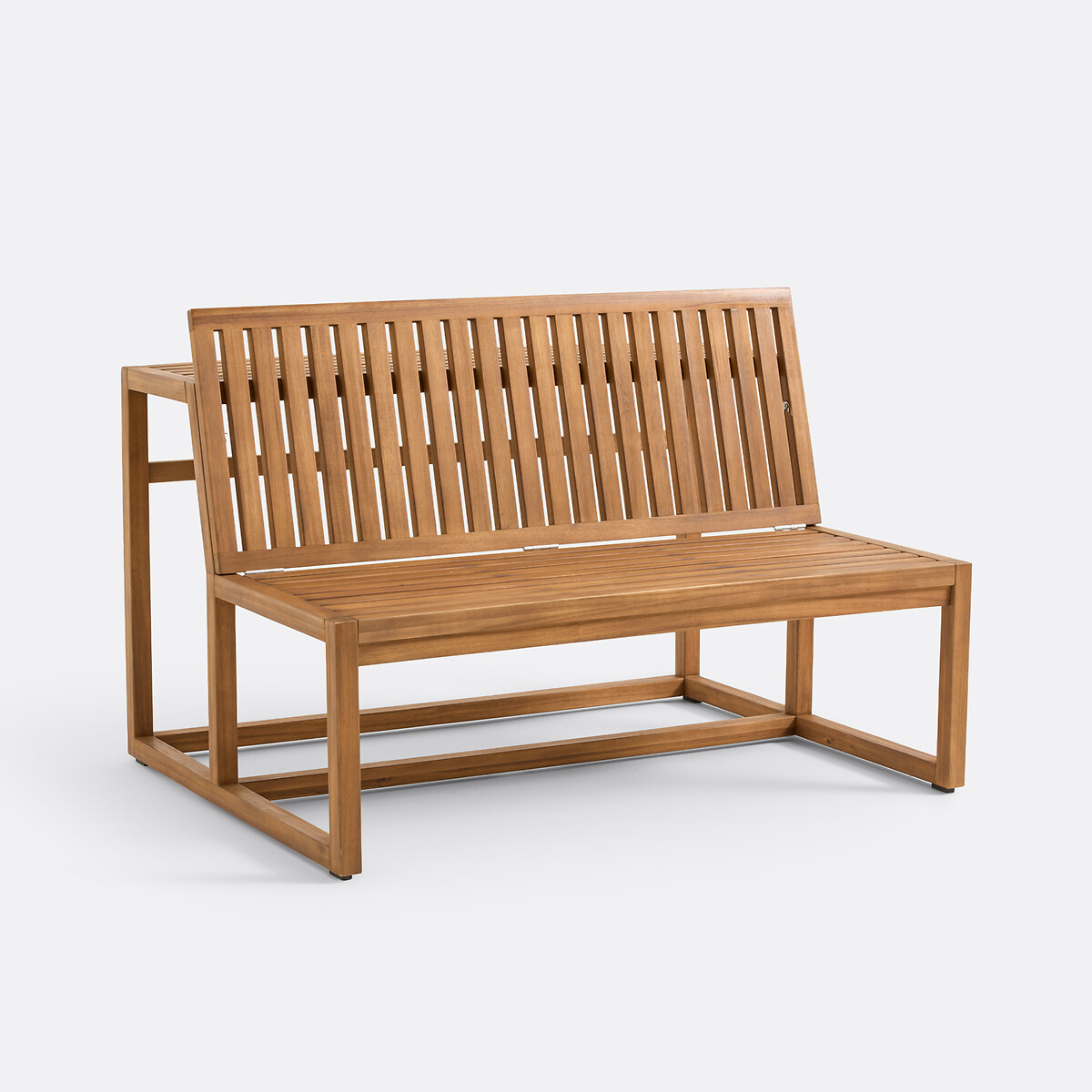 Talia Solid Acacia Garden Table Bench acacia, LA REDOUTE INTERIEURS
