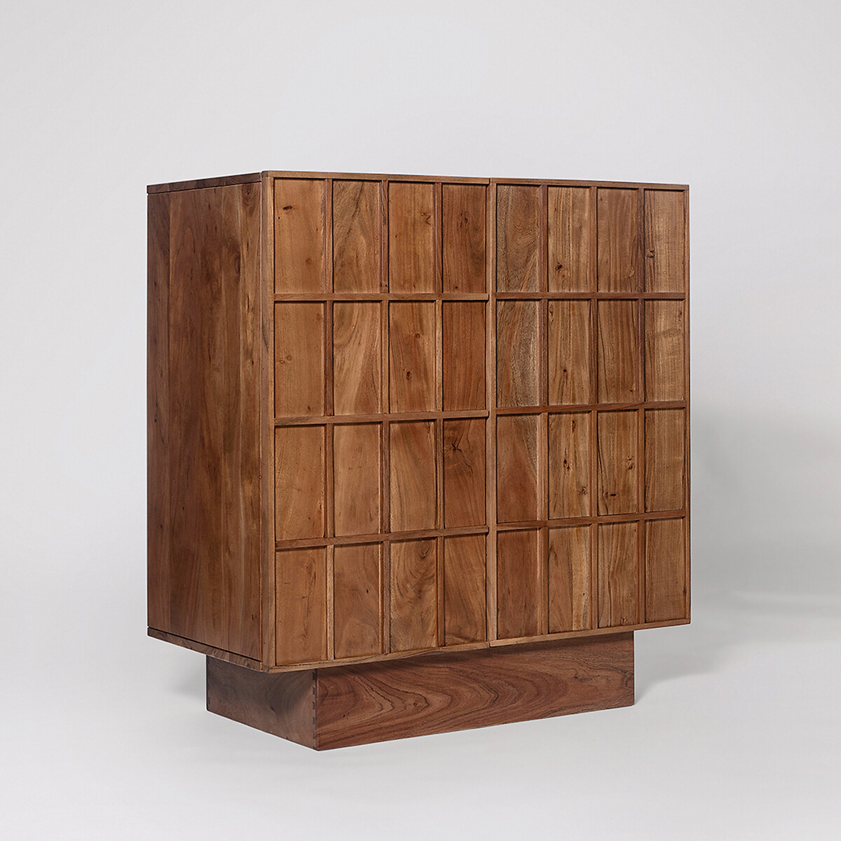 Sandon Acacia Wood 2 Door Cabinet dark acacia wood, SWOON