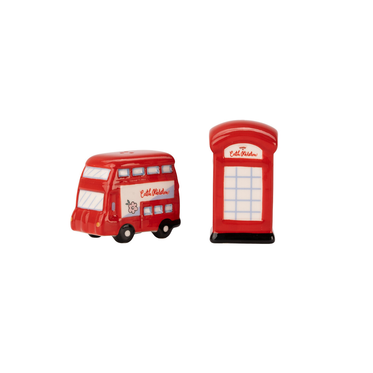 London Town Salt & Pepper Shakers red, CATH KIDSTON