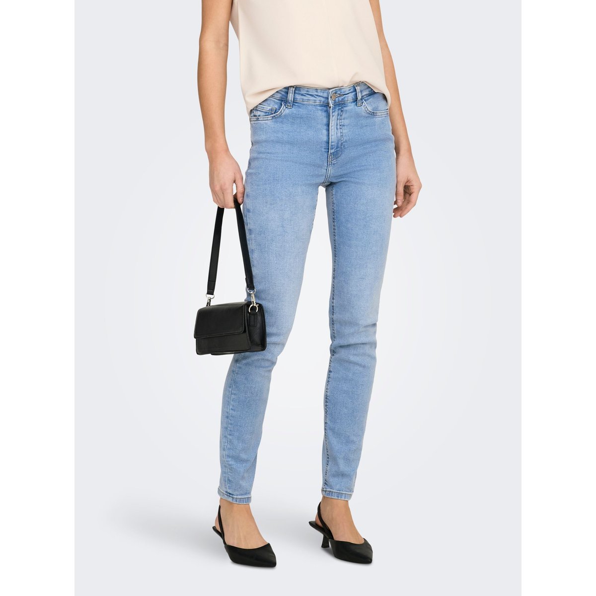 Jean Skinny light blue, JDY