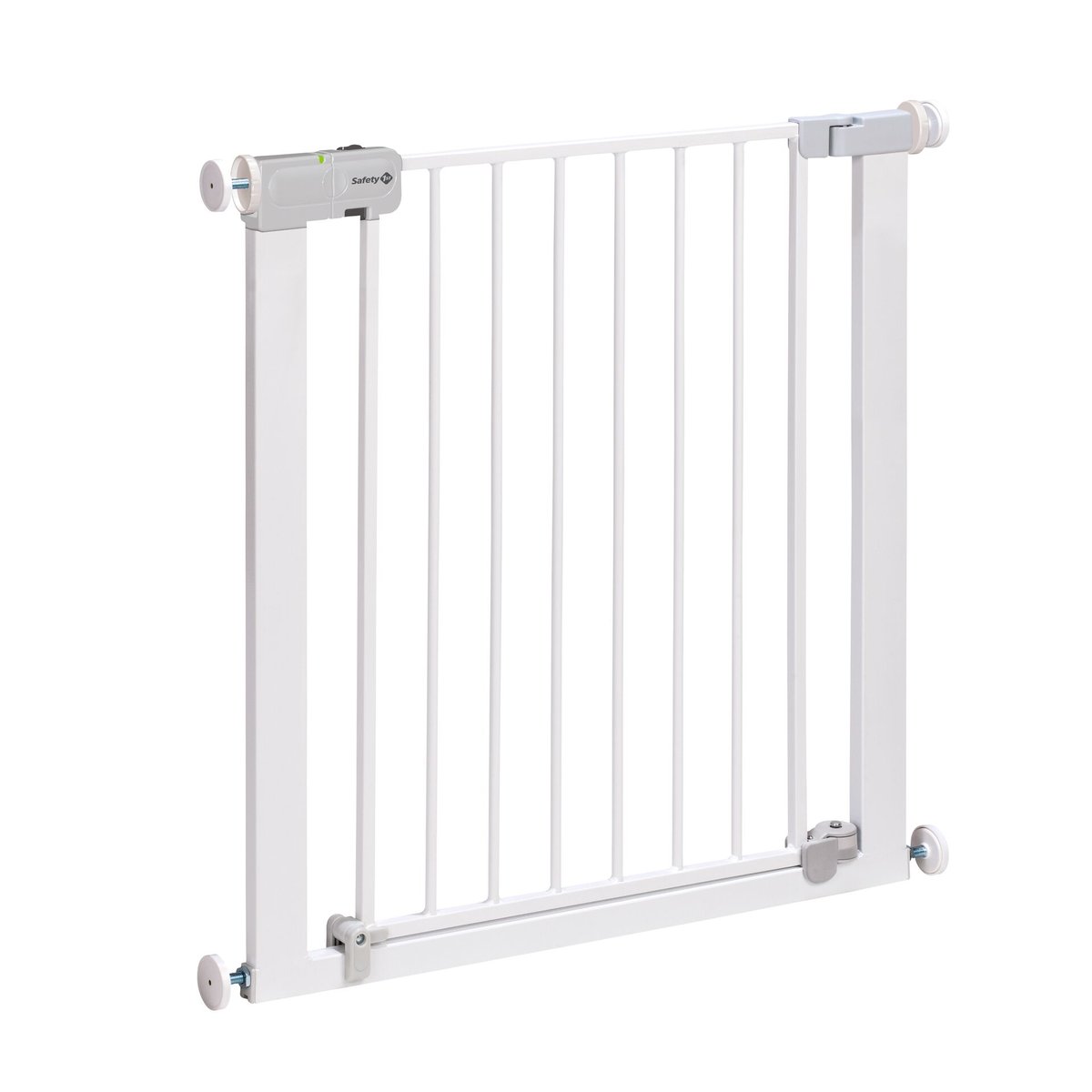 Barrière bébé en métal Auto Close SecurTech® white, SAFETY FIRST