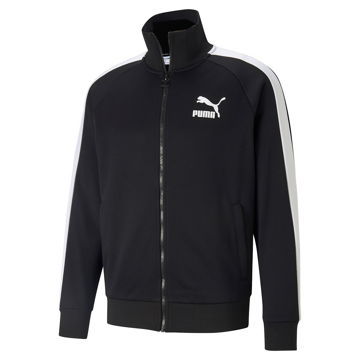 Sweat zippé iconoc t7 noir, PUMA